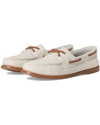 Sperry Top-Sider - Ao 2 Eye Flat Shoes 6 M (B) Leather - Lyst
