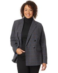 Madewell - The Plus Rosedale Blazer In Plaid - Lyst