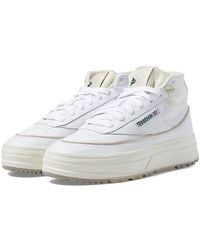 Reebok - Club C Geo Mid (/Chalk/Dark) Shoes - Lyst