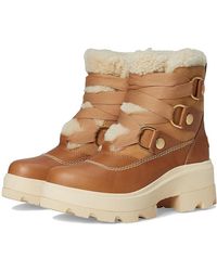 Sorel - Joan Frwd Cozy Boots Waterproof Cold Weather Boots Tawny Buff/Honey 11 B - Lyst