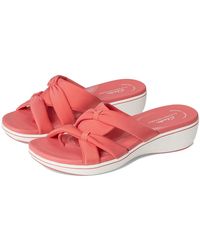 Clarks - Breeze Rae Cam Sandals 7 B - Lyst