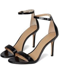 Ralph Lauren - Allie Crocodile-Embossed Leather Sandals Dress Sandals 11 B - Lyst