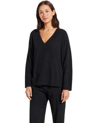 Eberjey - Recycled Boucle - The V-neck Top - Lyst