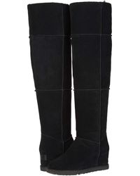 shearling over the knee ugg boots
