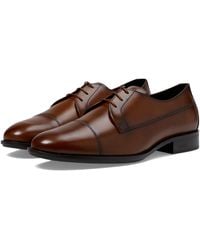 BOSS - Colby Smooth Leather Derby Dress Shoes - Lyst