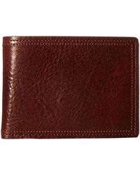 Bosca - Dolce Collection - Credit Card Wallet W/ Id Passcase - Lyst