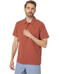 Rhythm - Classic Linen Short Sleeve Shirt - Lyst