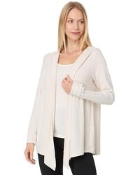 Michael Stars - Gabbi Hooded Open Cardigan - Lyst
