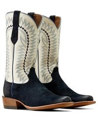 Ariat - Futurity Time Western Boots (Polo Roughout) Shoes - Lyst