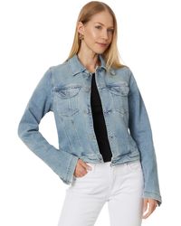 AG Jeans - Alamo Shrunken Denim Jacket - Lyst