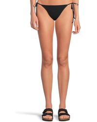 Becca - Color Play Crochet Demi Tie Side Basic Bottom Swimwear, Crochet/Nylon/Spandex - Lyst