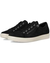 Ecco - Soft Classic Lace Side Zip Sneaker Shoes, Leather - Lyst
