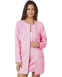 Lilly Pulitzer - Dashielle Jacket ( Palms) Sweater - Lyst