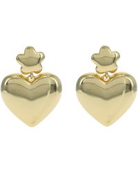 Madewell - Puffy Heart Statement Earrings - Lyst