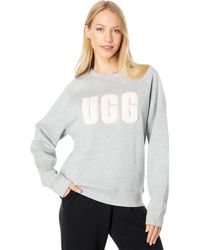 UGG - Madeline Fuzzy Logo Crew Neck T-shirt - Lyst