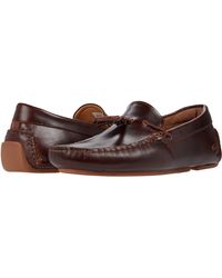 brown lacoste loafers