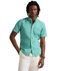 Polo Ralph Lauren - Classic Fit Garment-Dyed Oxford Shirt Long Sleeve Button Up, Cotton - Lyst