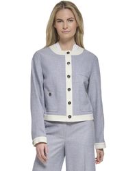 Tommy Hilfiger - Button Front Jacket - Lyst