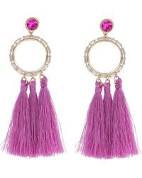Lilly Pulitzer In A Holidaze Earrings - Purple
