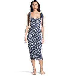 Free People - Printed Got Glam Slip Underwear Xl 14) Nylon - Lyst