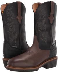 Lucchese Leather 12 Welted Western Work Boot - Steel Toe Waterproof Boots in White for Men - Lyst
