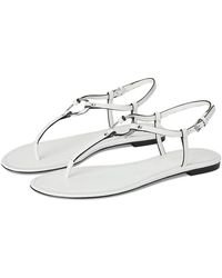 Tory Burch - Ring Sandal Shoes, Leather - Lyst