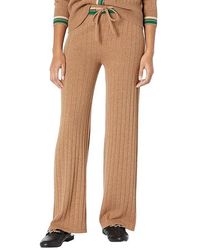 Monrow - Sweater Rib Lounge Sweatpants (Camel) Clothing - Lyst
