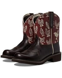 Ariat - Fatbaby Heritage Farrah Western Boot (Coastal Tan/Aztec Blanket) Shoes - Lyst