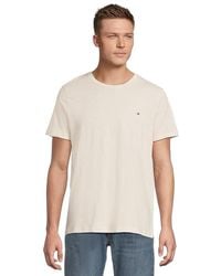 Tommy Hilfiger - Short Sleeve Core Flag Crew Neck T-Shirts Underwear, Cotton - Lyst