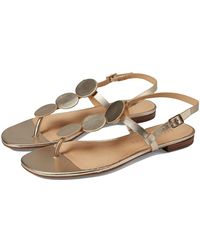 Jack Rogers - Worth Flat Sandal (Platinum) Shoes - Lyst