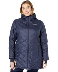 columbia heavenly long hooded jacket plus size