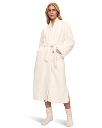 Eberjey - Renewplush Long Robe Pajama, Cotton/Polyester - Lyst