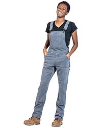Dovetail Workwear - Freshley Thermal Overalls (Dark Thermal Denim) Casual Pants - Lyst