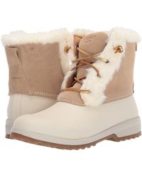 sperry suede ankle boots