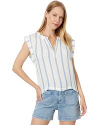 Faherty - Dream Cotton Gauze Dylan Top - Lyst