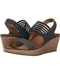 Skechers Wedge sandals for Women | Online Sale up to 31% off | Lyst