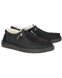 HEYDUDE - Wendy Brushed Cozy Flat Shoes - Lyst