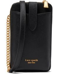 Kate Spade - Morgan Saffiano Leather North/south Phone Crossbody - Lyst