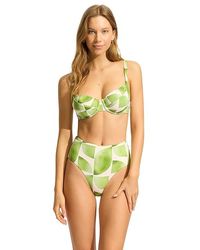 Seafolly - Sunray Dd Cup Underwire Bra Swimwear Aus 14 (Us 10) Elastane/Mesh/Nylon - Lyst