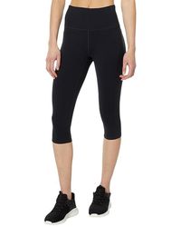 Skechers - Go Walk High Waisted Capri Leggings Casual Pants, Nylon/Spandex - Lyst