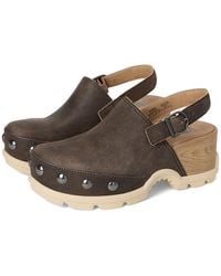 Sorel - Roam'N Clog Rvt Shoes Canoe/Bleached Ceramic 11 B - Lyst