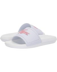 lacoste flip flops women's