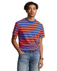 Polo Ralph Lauren - Short Sleeve Striped Crew Neck T-shirt - Lyst