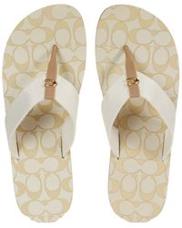 COACH Sandals and flip-flops for Women | Online Sale up to 57% off | Lyst