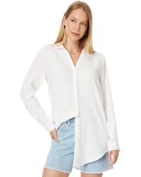 Lilla P - Long Sleeve Button Down Tunic - Lyst