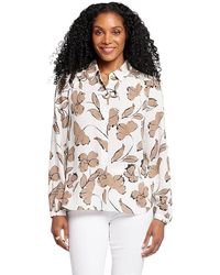 NYDJ - Modern Blouse (Lotusland) Clothing - Lyst