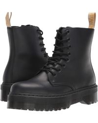 Dr. Martens Leather Jadon Hi in Black | Lyst
