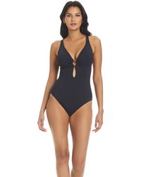Bleu Rod Beattie - Ring Me Up Over-the-shoulder Cross Back One-piece - Lyst