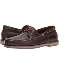 Rockport Ports Of Call Perth (taupe Nubuck/beeswax Leather) Men's Lace Up  Casual Shoes in Brown for Men | Lyst