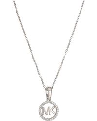 michael kors logo necklace